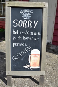 restaurant De Wipkip gesloten